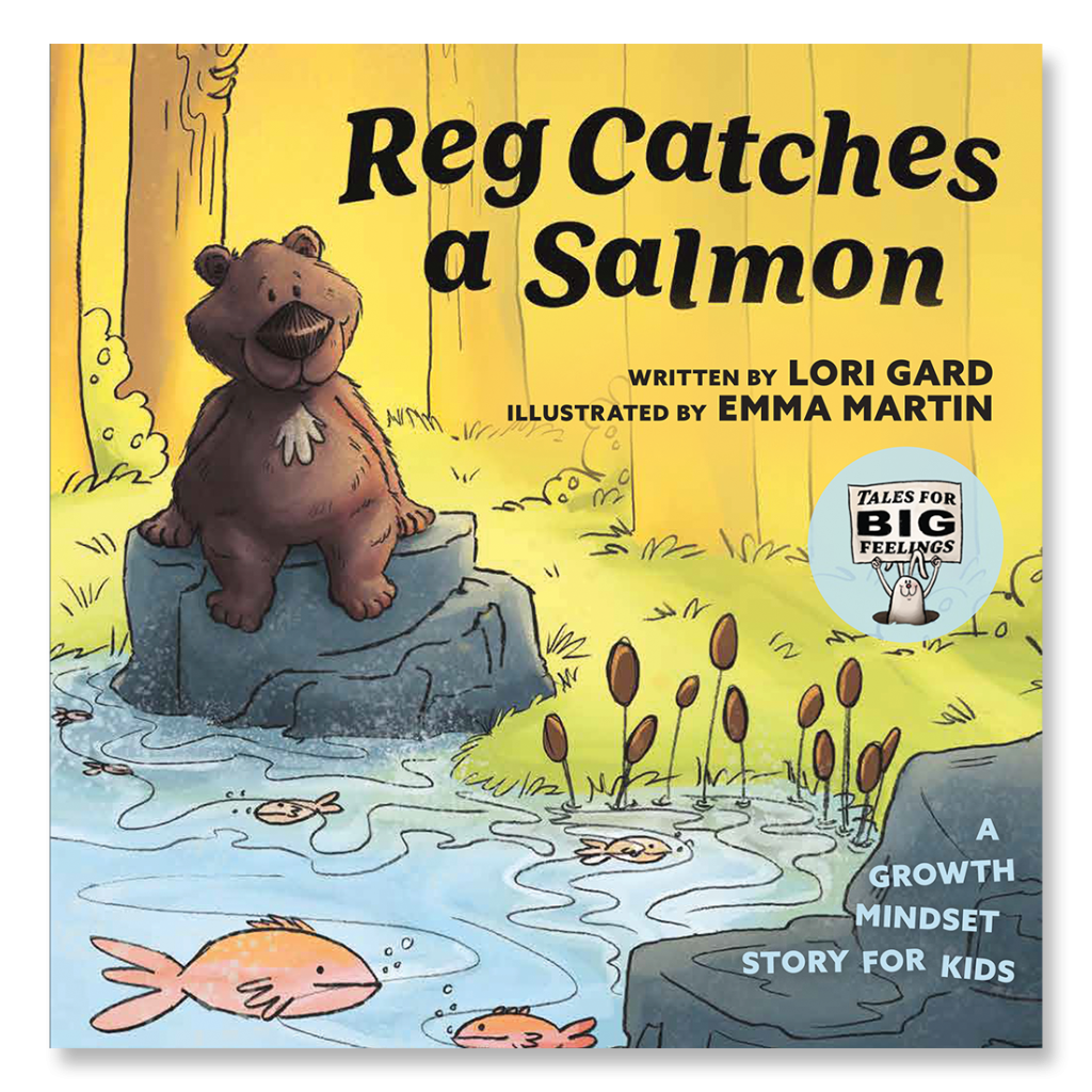 Reg Catches a Salmon