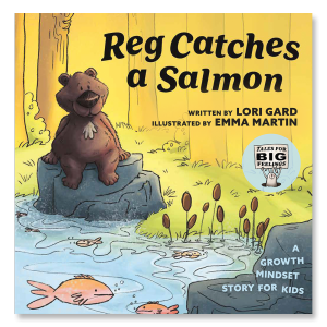 Reg Catches a Salmon